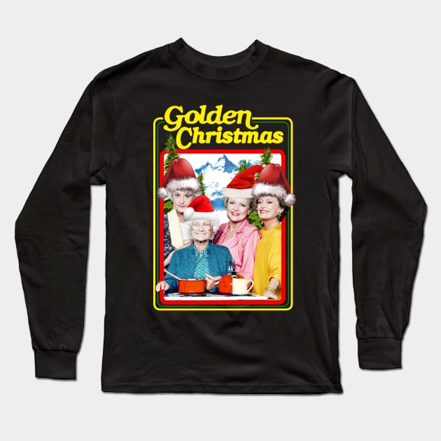 golden girls christmas Long Sleeve T-Shirt by CLOSE THE DOOR PODCAST